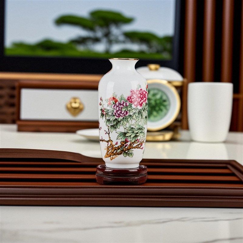 景德镇陶瓷器仿古青花瓷大花瓶摆件客厅富贵竹插花家居工艺装饰品,家居饰品,花瓶,淘宝优惠券,粉丝福利购,淘宝优惠卷