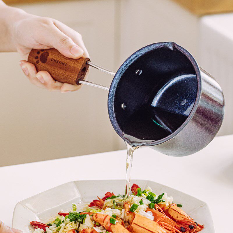 树可泼油小锅热油多功能长柄小油锅加大浇油淋油勺热牛奶不粘奶锅,厨房/烹饪用具,煎锅/平底锅,淘宝优惠券,粉丝福利购,淘宝优惠卷