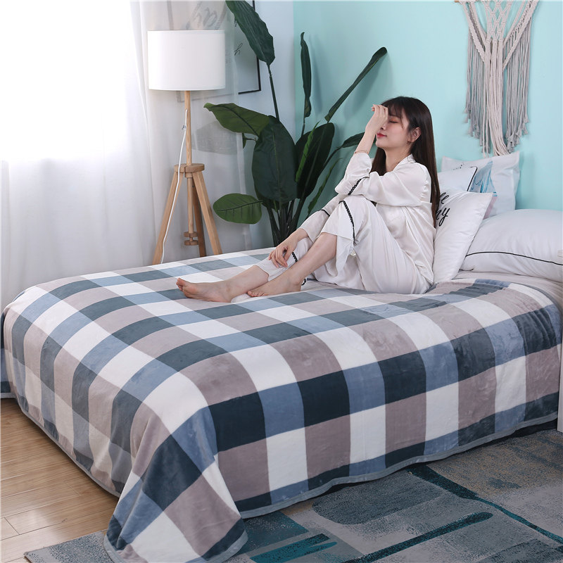 珊瑚绒毛毯加厚保暖铺牀单冬季法兰绒毯子单人学生宿舍垫毯牀上用,床上用品,休闲毯/毛毯/绒毯,淘宝优惠券,粉丝福利购,淘宝优惠卷