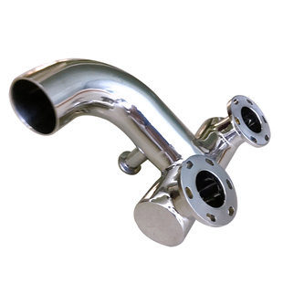 真空管件KF非标不锈钢304卫生级料管304异型变径非标管件定制直销