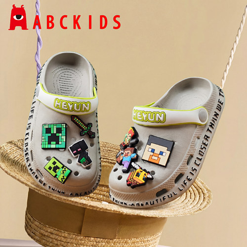 ABCKIDS儿童新款防撞防滑洞洞鞋