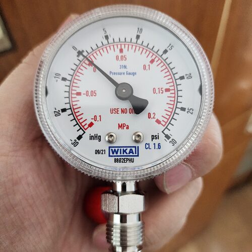 WIKA  230.15  wika    压力表  超纯   水处理 半导体