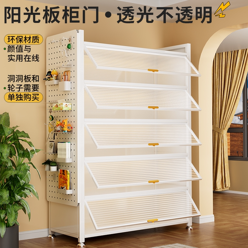 鞋柜家用玄关柜大容量收纳柜钢制落地多层防尘鞋架入户门防潮鞋柜