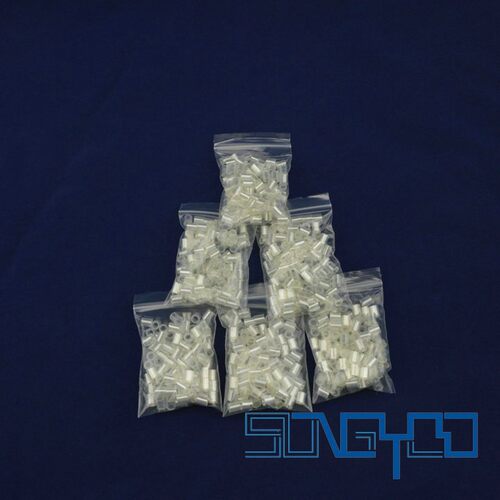 金相切片夹 圆形透明蝴蝶状样板夹 金相切片制作耗材 塑料样品夹