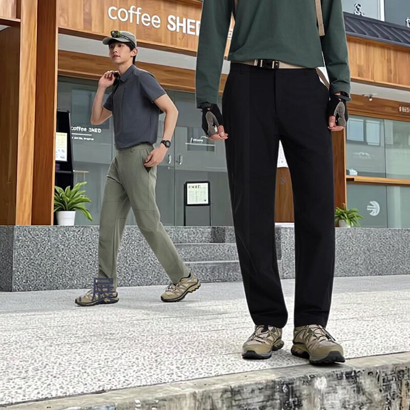 探拓户外软壳裤男士快干休闲长裤