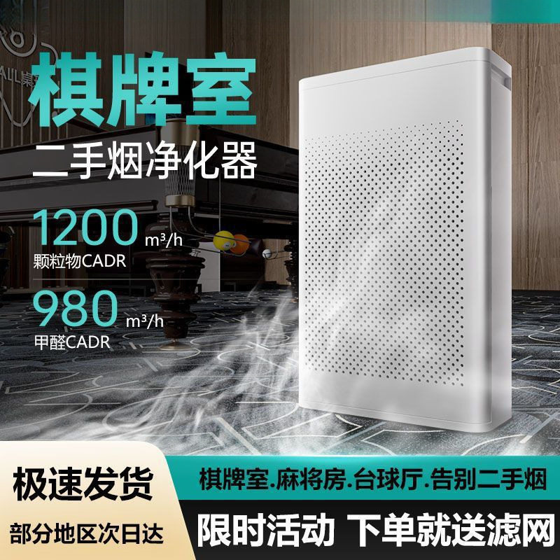 专业室内吸烟除菌负离子净化器图片