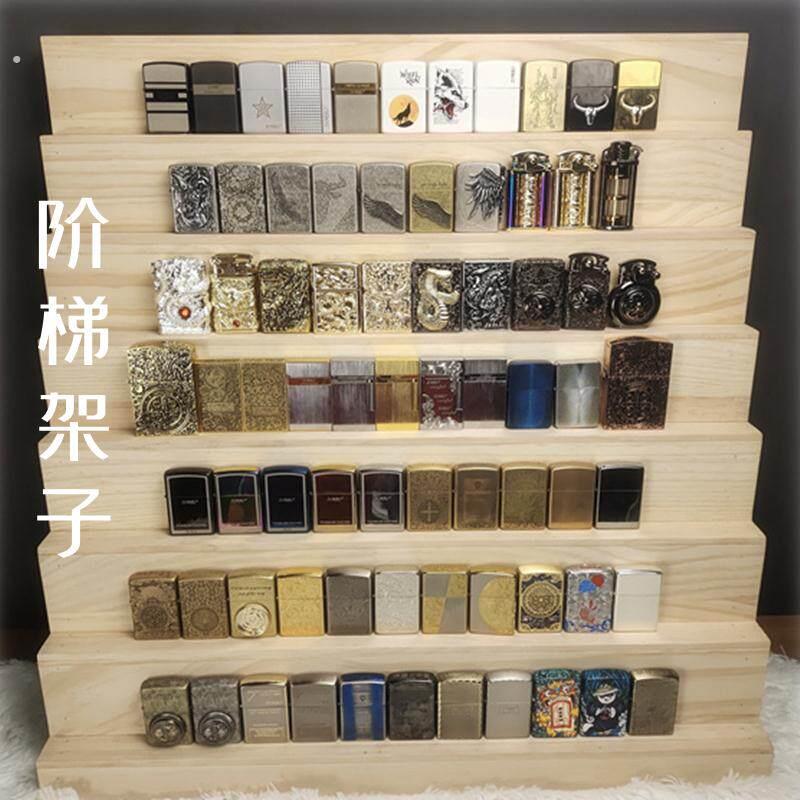 电商直播间阶梯架多层首饰品指甲精油展示架唐卡打火机收纳置物架