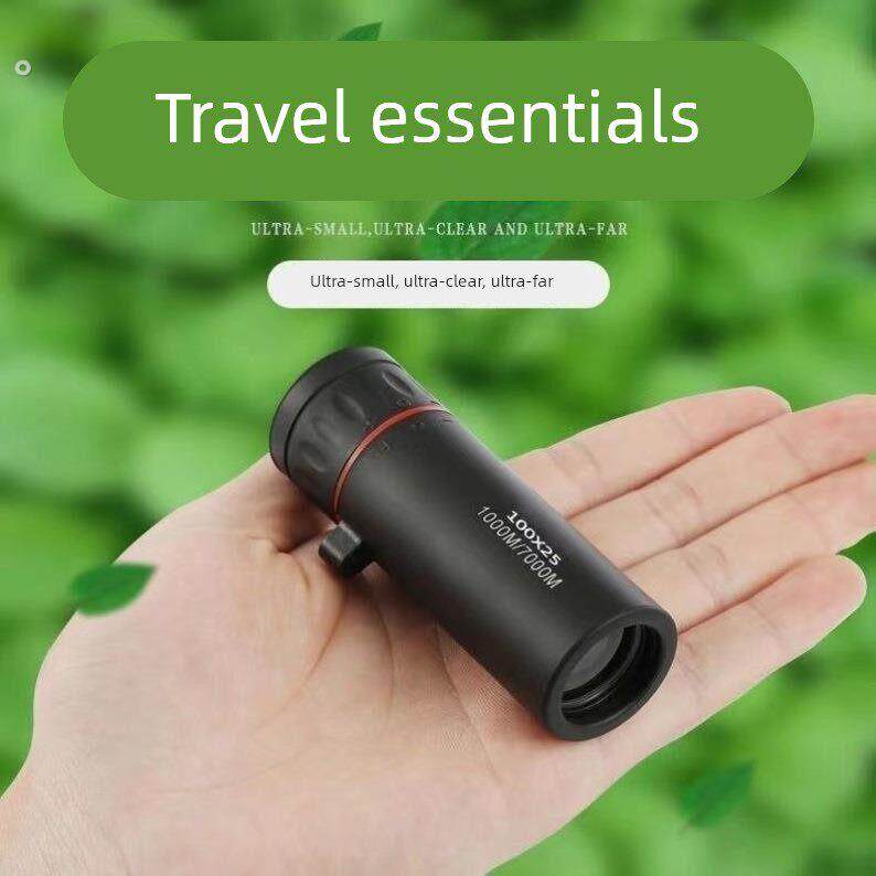 望远镜高倍高清夜视穿墙单筒镜手机观鸟拍照便携户外演出