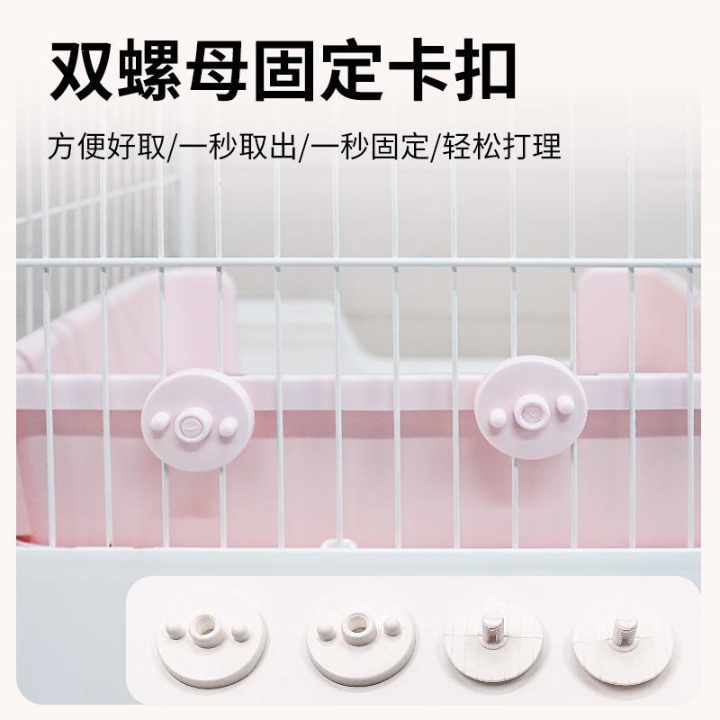 达洋厕所兔子厕所大号专用尿盆龙猫荷兰猪厕所宠物兔防掀防喷尿