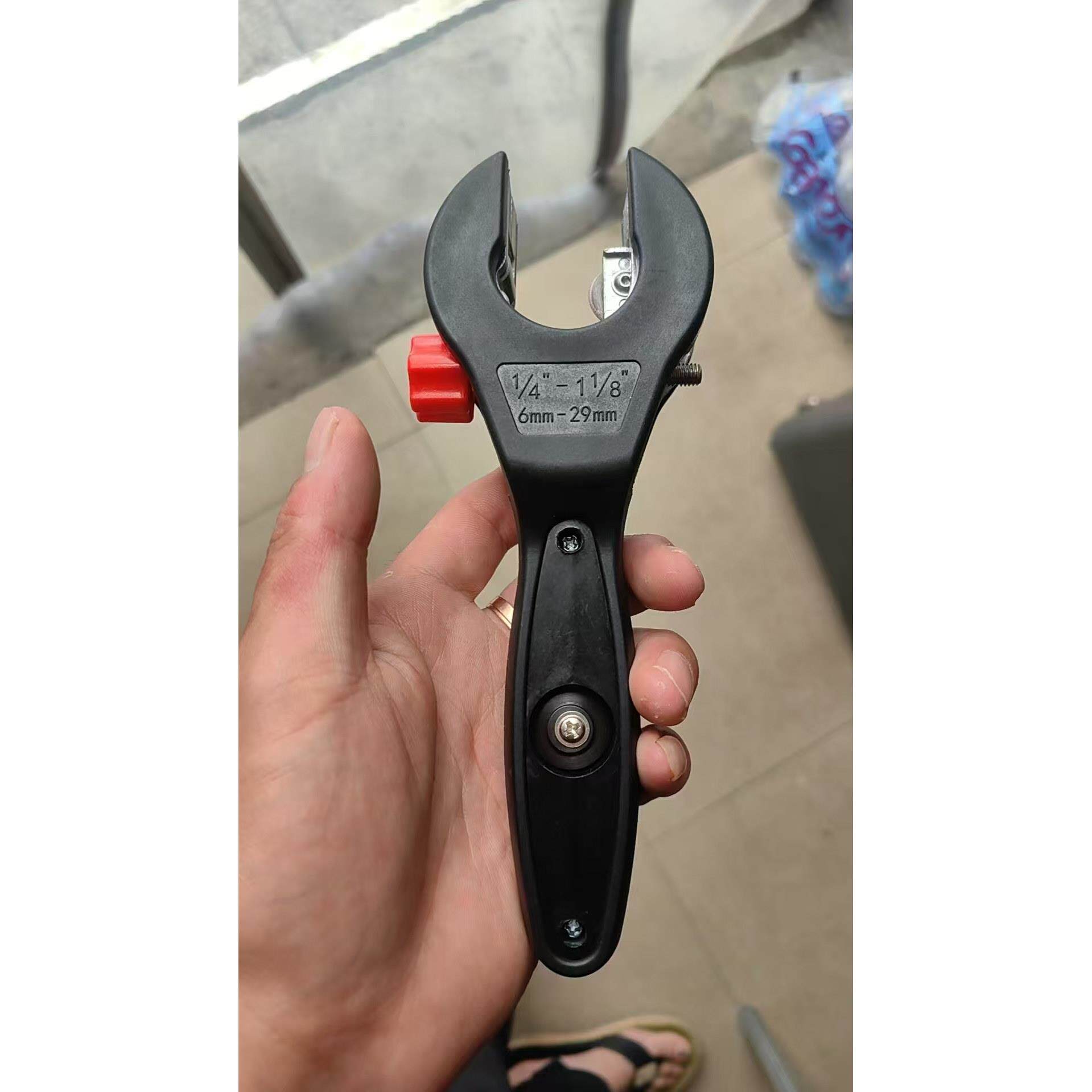 正品铜管切管器 棘轮式管子割刀 空调维修u割刀金属管切管