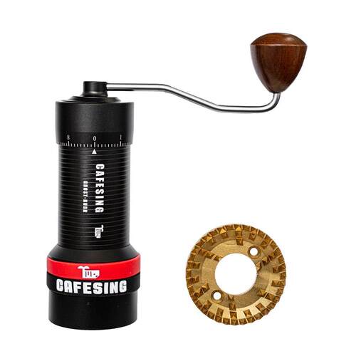 CafeSing虎鲸鬼齿咖啡手磨手冲磨豆机全金属快拆刀盘外调研磨度