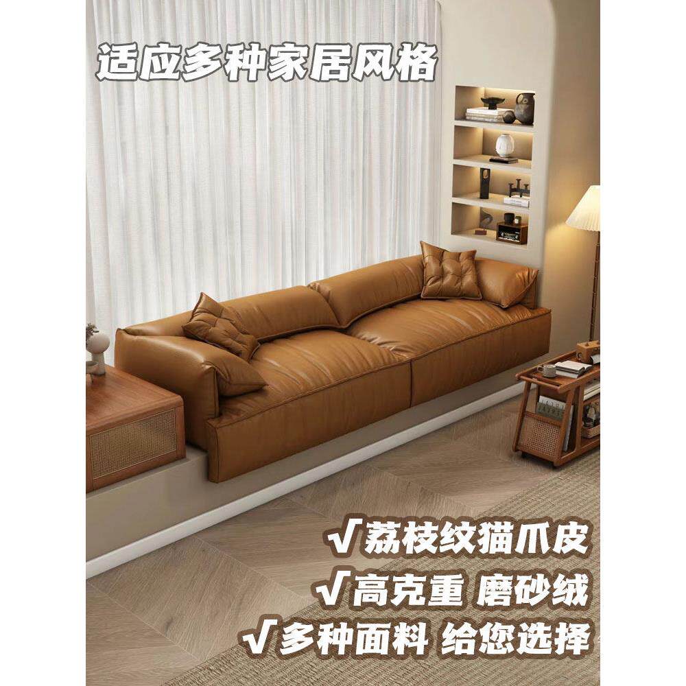 大象窗台坐垫新凸窗沙发凸窗坐垫所有实木框架懒人沙发定制乳胶