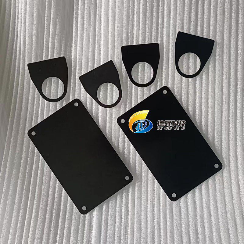 5052铝板来图加工定制黑色铝标牌铭牌diy激光切割镭雕CNC车床0.5