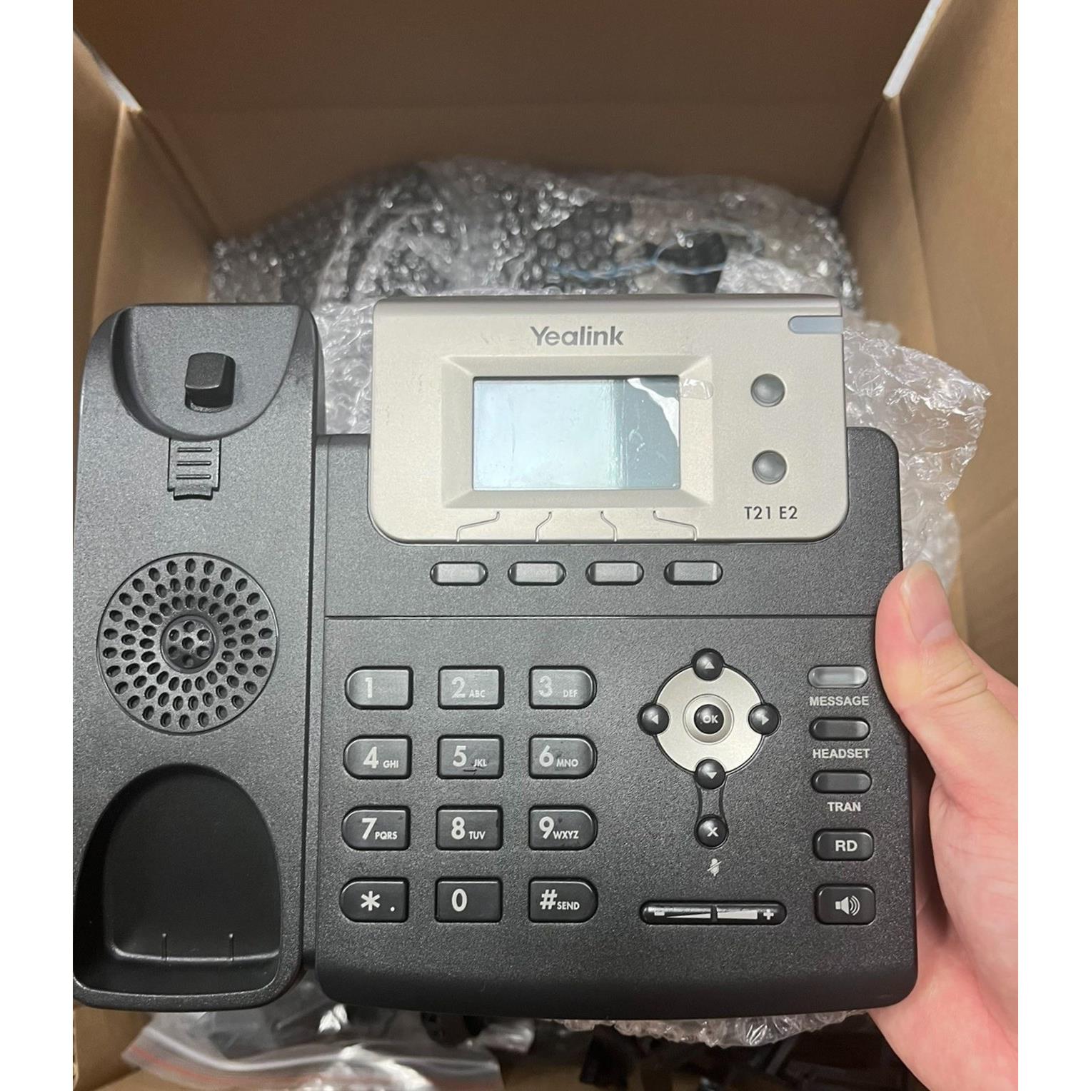 亿联sip电话SIP-T21E2/T20/T22网路电话机适合办公室使用