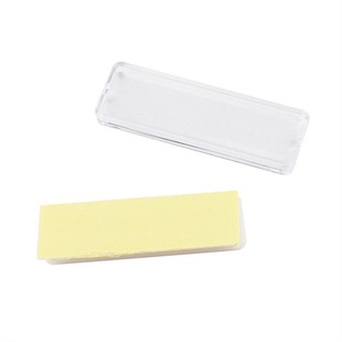 13*45粘贴式标字框标牌框标识框配电箱标示牌有机双层标示盒100只