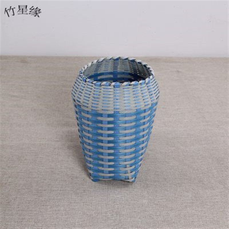 纯手工编织采茶篓塑料鱼篓茶篓背篓茶叶筐熟料筐竹篮竹箩竹筐竹篓