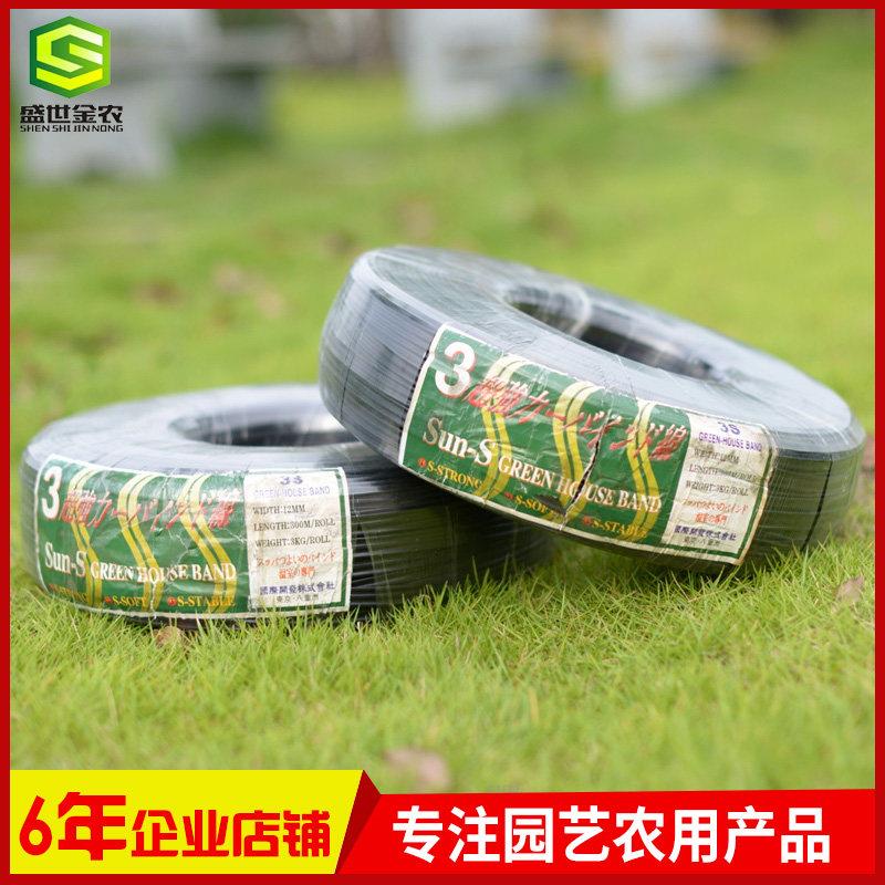 出口超抗拉抗老化蔬菜大棚压膜线 压膜绳温室固定薄膜PE料托幕带