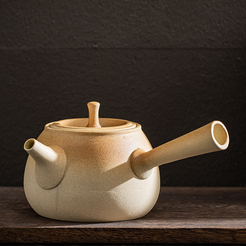 大号煮茶器侧把茶壶中式粗陶罐罐围炉煮白茶普洱黑茶可干烧炒茶叶,餐饮具,茶壶,淘宝优惠券,粉丝福利购,淘宝优惠卷