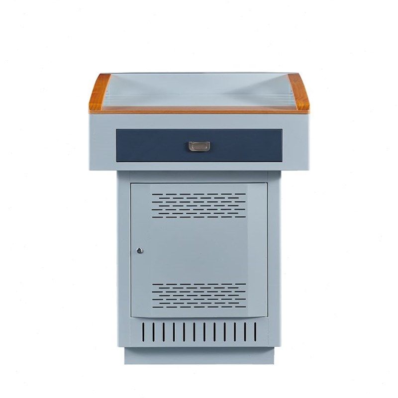 学校阶梯教室演讲台钢制培训室电子讲桌会议室发言台多媒体讲台,商业/办公家具,讲台,淘宝优惠券,粉丝福利购,淘宝优惠卷