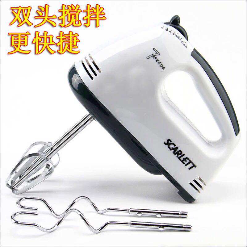 电动打蛋器 烘焙家用大功率手持式打蛋小型机器双棒搅拌和面器