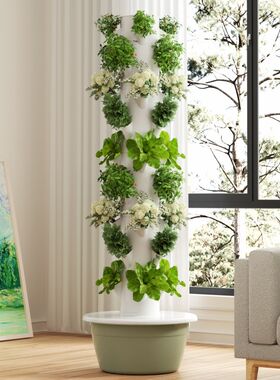 空间树家庭蔬菜水培塔智能室内种植机阳台种菜机垂直无土栽培设备