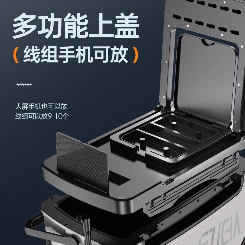 钓箱全套2024新款钓鱼箱超轻多功能可坐垂钓台钓箱子野钓渔具装备