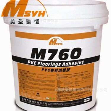 厂家直销美圣雅恒M760胶水PVC地板专用胶水片材卷材粘合剂水性胶