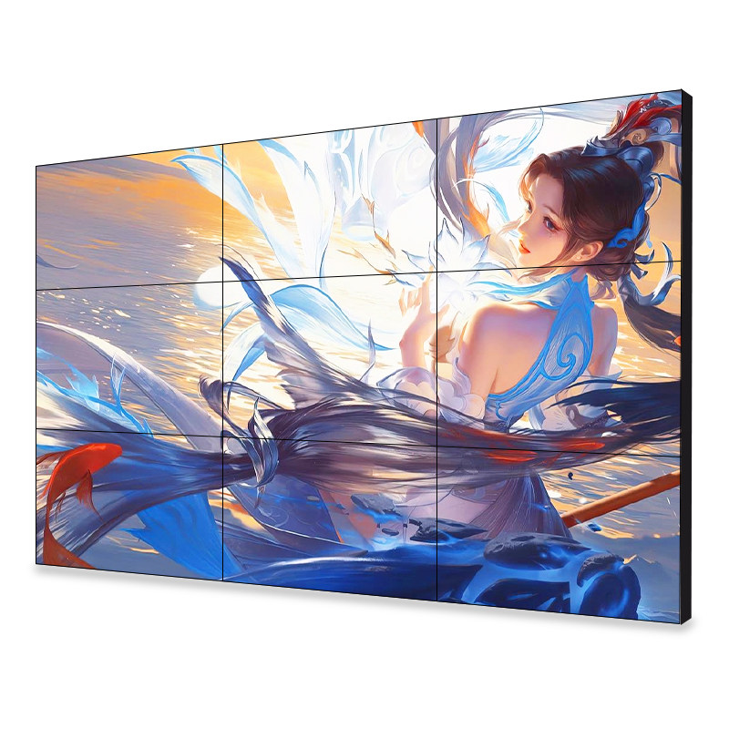 46寸55寸65寸液晶拼接屏无缝展厅监控会议显示屏3.5/1.7/0.88mm