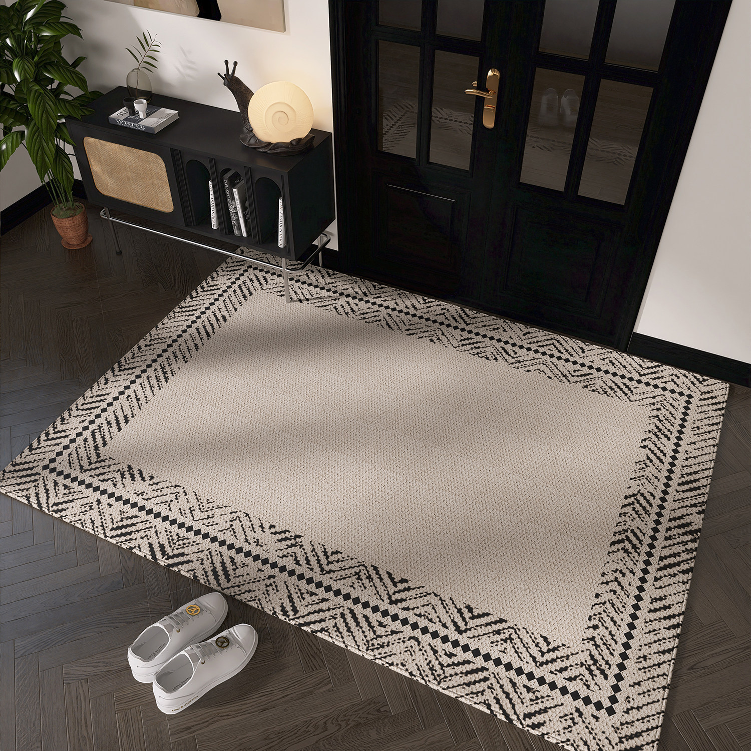 欧式复古风地垫入户门垫防滑大门口垫子高端定制可裁剪家用地毯垫,居家布艺,入户地垫,淘宝优惠券,粉丝福利购,淘宝优惠卷