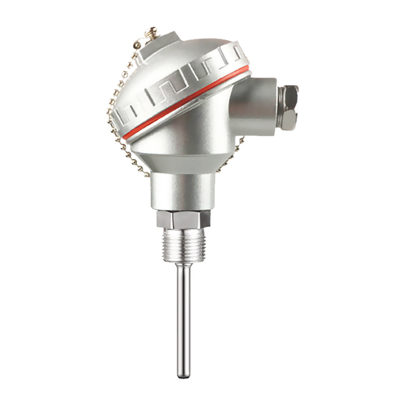 天长汣茂热电偶pt100温度传感器K型铠装铂热电阻探头一体化变送器