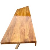 老榆木大板桌做旧桌面老房梁料厚板餐桌飘窗板书桌面板旧木板榆木