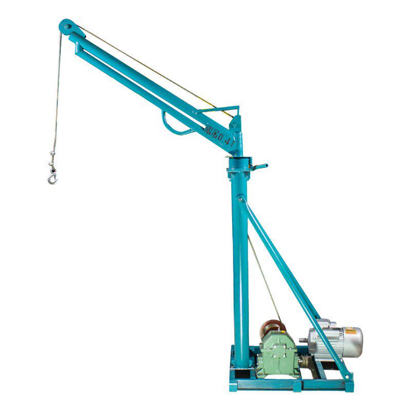 建筑吊机小型吊机吊运机升降机提升上料机家用吊粮建筑装修减速器