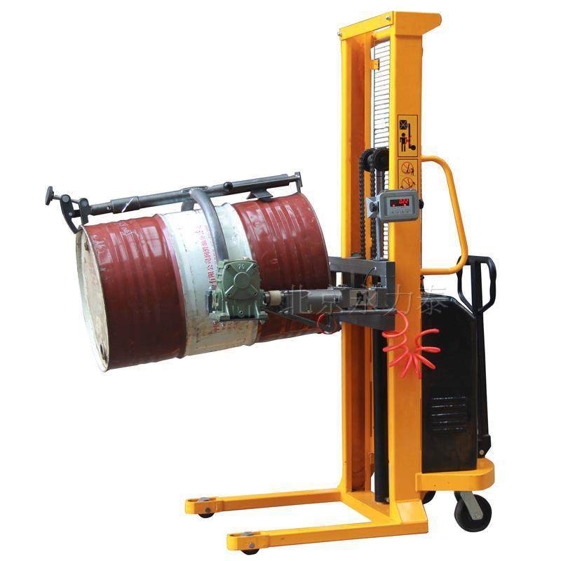 捷瑞达半电动油桶堆高车搬运装卸倒料可倾式塑铁桶升高称重翻转车,搬运/仓储/物流设备,卸扣/锁扣/吊环/套环/吊钩,淘宝优惠券,粉丝福利购,淘宝优惠卷