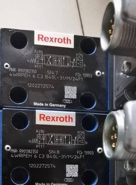力士乐REXROTH伺服阀R901381804 4WRPEH6CB24L-31/M/24A1