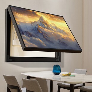 电表箱遮挡装 饰油画免打孔配电箱弱电盒电闸盒遮挡寓意画