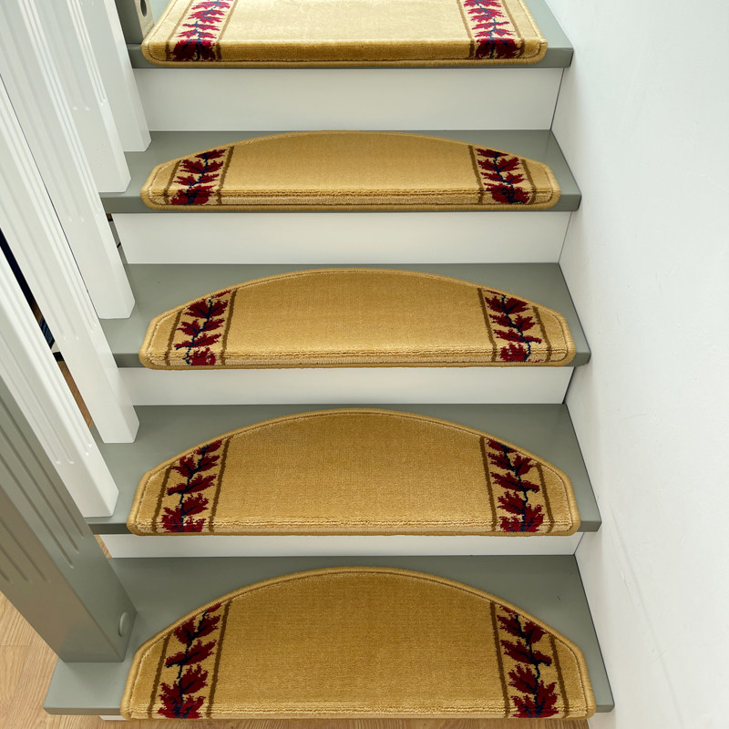 家用别墅实木大理石无胶自粘楼梯地毯踏步垫长方形异形定制满铺,居家布艺,楼梯垫,淘宝优惠券,粉丝福利购,淘宝优惠卷