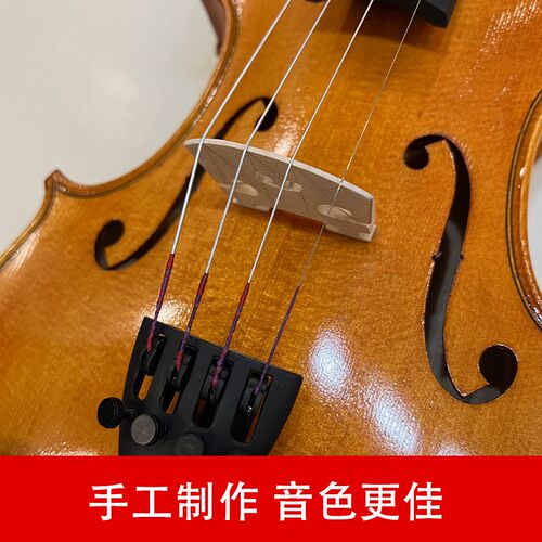 丁塔斯B03实木手工虎纹欧料小提琴演奏表演专业级高档乐器小提琴