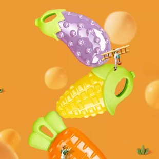 FOFOS两只福狸狗咪玩具水果狗狗玩具磨牙发生耐咬洁齿宠物