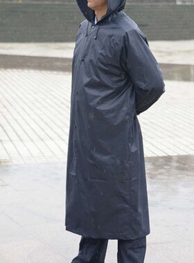 燕王5016环卫反光条雨衣路政清洁保洁服长劳保大褂防水雨披牛津布