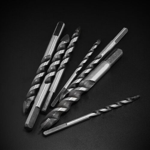 瓷砖钻头打孔玻璃陶瓷开孔器混凝土钻头多功能6mm8mm合金三角钻头