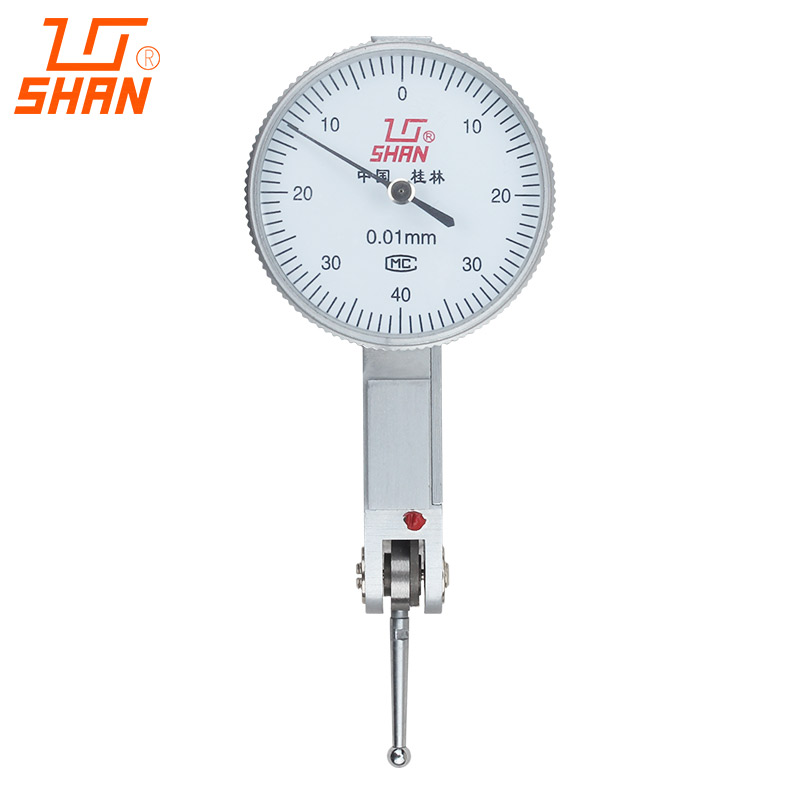 桂量杠杆百分表一套百分表头千分表精度0.001校表指示表0-0.8mm