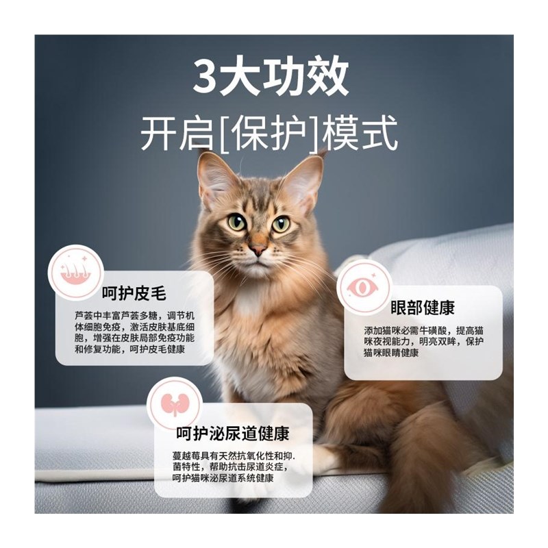 花太公鸽肉冻干无谷猫粮成幼猫营养发腮全价1斤5斤10斤20斤大袋