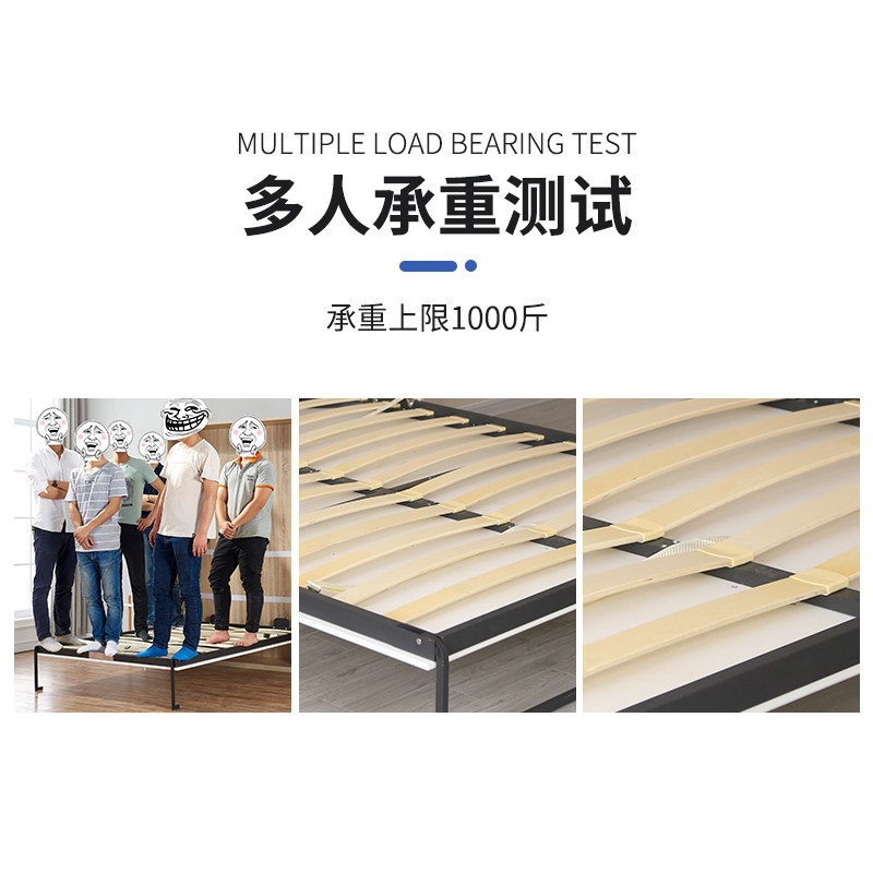 隐形床壁床小户型多功能折叠侧翻五金配件省空间正板床墨菲壁柜床