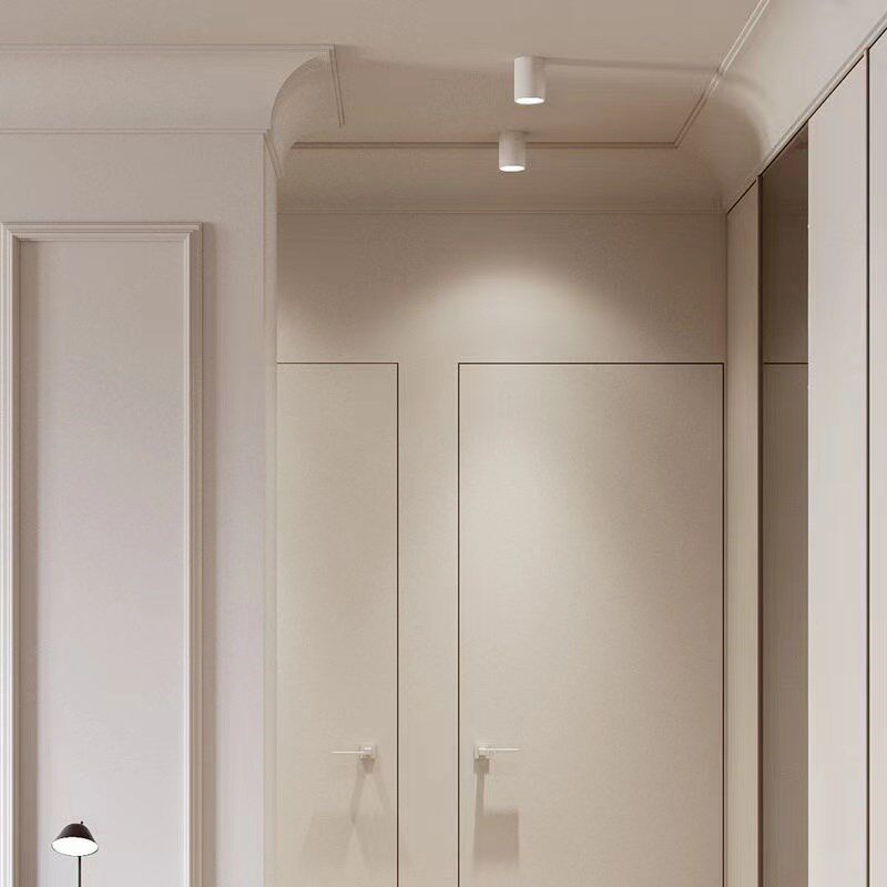 led明装筒灯圆形深杯防眩免开孔商照店铺cob吸顶式射灯无主照明灯,家装灯饰光源,明装射灯,淘宝优惠券,粉丝福利购,淘宝优惠卷