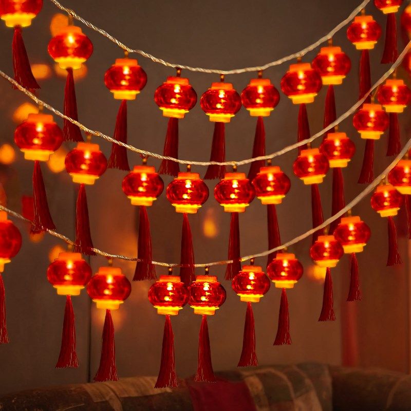 2025蛇年新年发光大红灯笼挂饰发光led装饰灯家用室内阳台背景墙,节庆用品/礼品,灯笼,淘宝优惠券,粉丝福利购,淘宝优惠卷