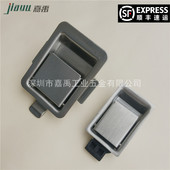 不锈钢304面板锁小型机罩锁机械工程锁拉动开启门锁设备锁