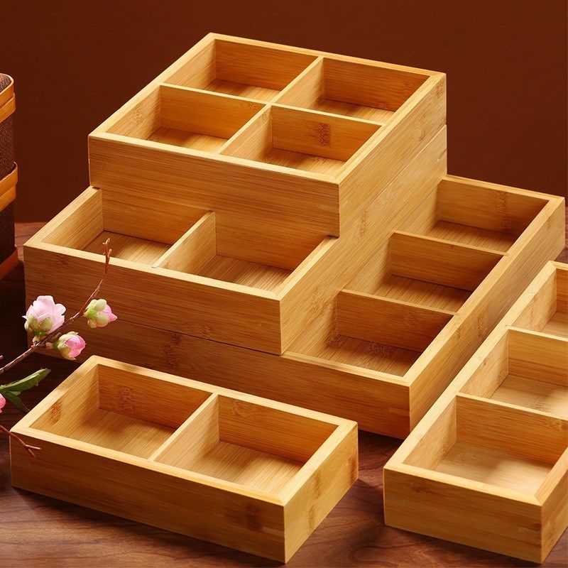 竹木九宫格托盘餐具火锅配菜盘拼盘围炉煮茶零食干果碟清酒杯托盘,餐饮具,餐用托盘,淘宝优惠券,粉丝福利购,淘宝优惠卷