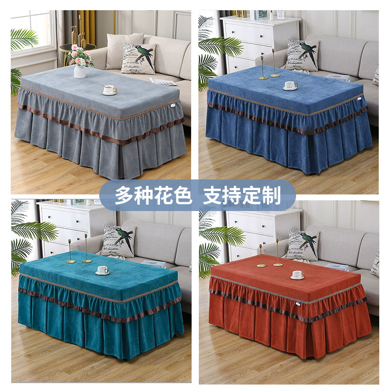 简约薄款电炉罩套烤火桌子罩电烤炉茶几罩家用防尘罩电视柜罩新款,居家布艺,微波炉罩,淘宝优惠券,粉丝福利购,淘宝优惠卷