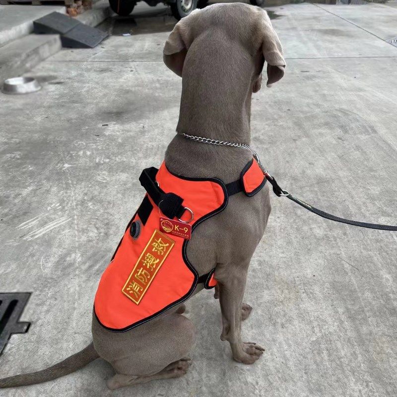 牵引作战服工作犬消防搜救背心宠物狗狗马犬胸抱婴袋衣服德牧马甲