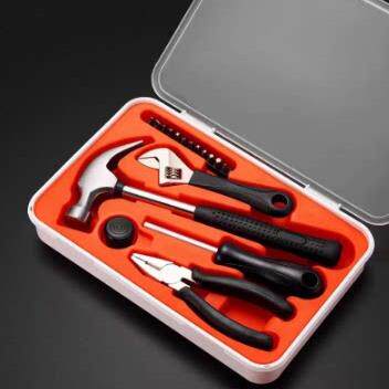 17件套五金工具箱家庭组合 维修组套 房地产礼品工具箱